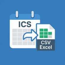 BytesMorph ICS to CSV XLS Converter 2.0