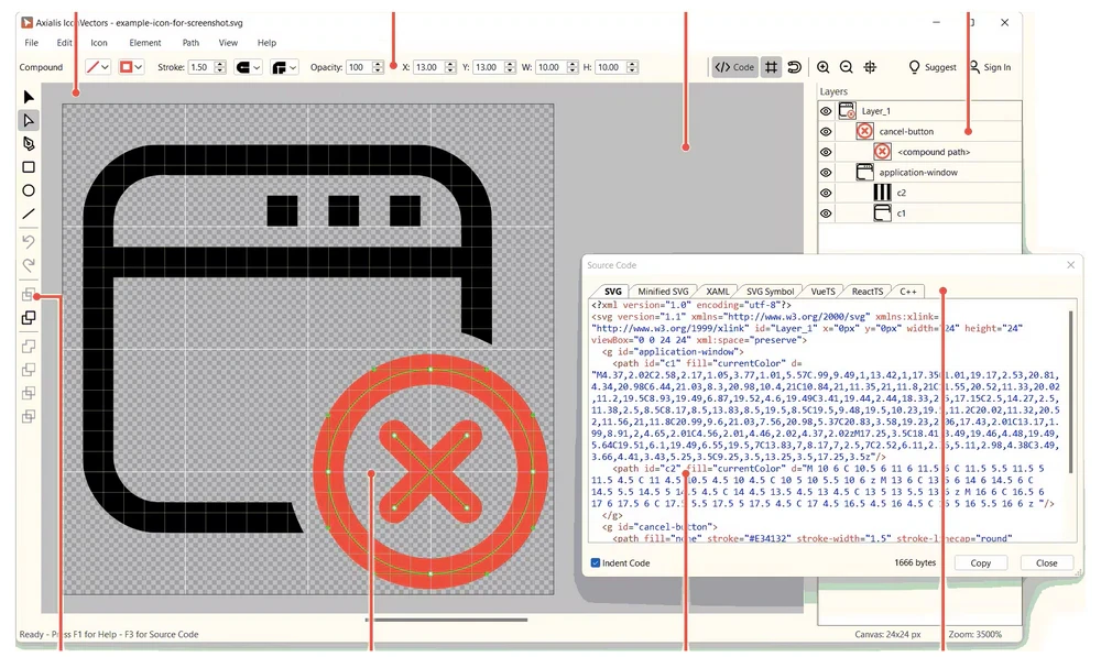 Axialis IconVectors Pro 1.60.0 Free Download + Portable