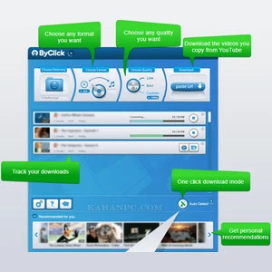 ByClick Downloader 2.4.32 Free Download + Portable
