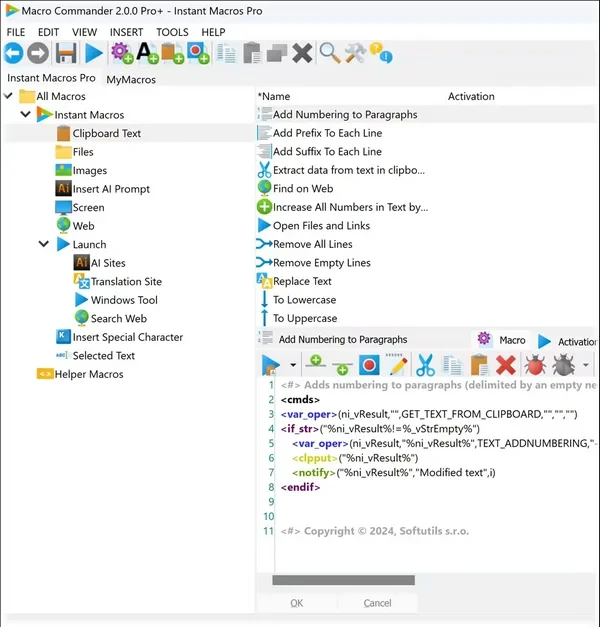 Macro Commander Pro+ 2.8.7 Free Download